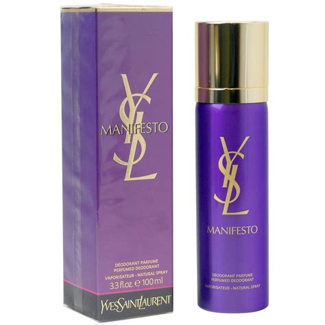 ysl manifesto deo spray 100ml|Yves Saint Laurent Manifesto Eau de Parfum Spray .